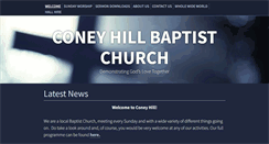 Desktop Screenshot of coneyhill.com